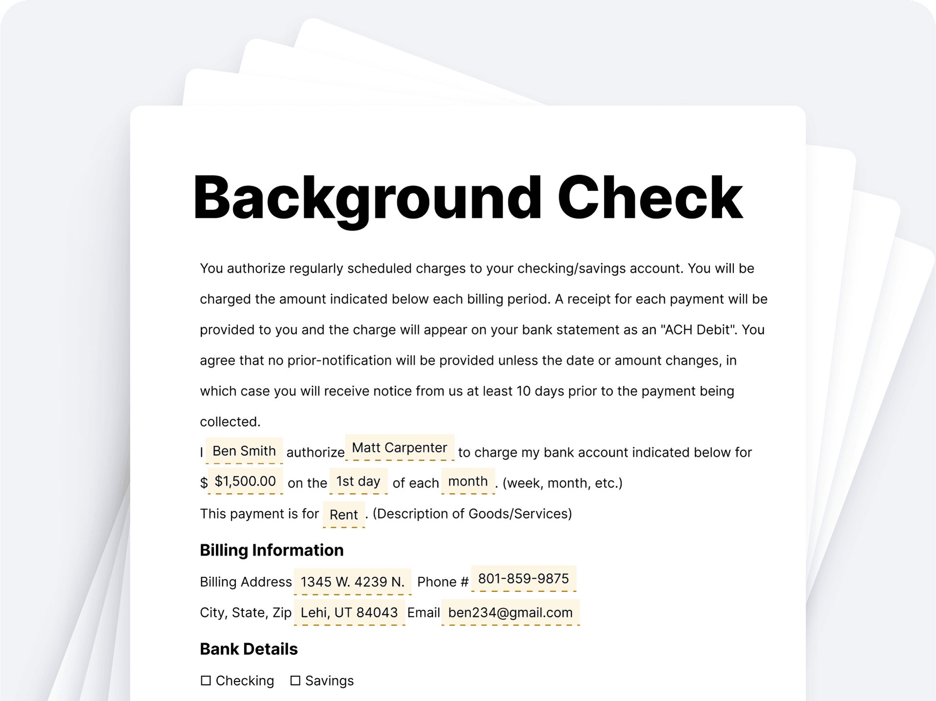 Background Check Background Check