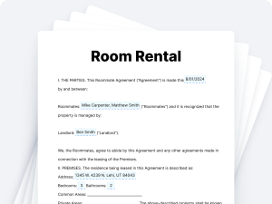 Room Rental Agreement