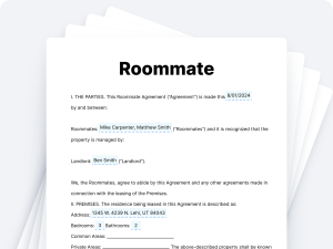 Roommate Agreement