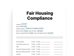 Fair Housing Compliance